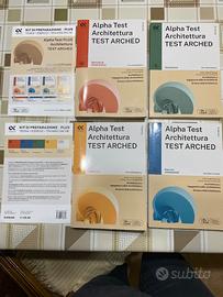 Libri Alpha Test per università di architettura