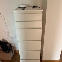 Cassettiera malm ikea 6 cassetti