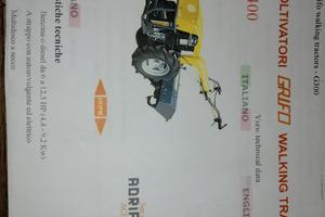 motocoltivatore Adriatica Grifo g400