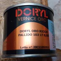 12 BARATTOLI DI SMALTO VERNICE METALLIZZATA ORO