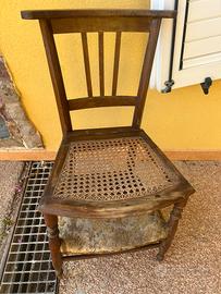 Sedia antica originale