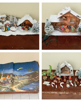 Kit Completo Natale: Albero, Presepe, Luci e Decor