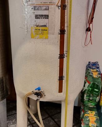 Bidone vetroresina da 500 lt