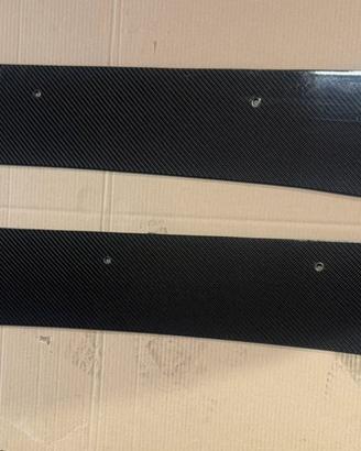 Minigonne sottoporta in carbonio