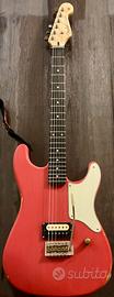 Stratocaster relic fiesta red frassino,palissandro