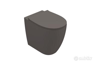 Nuovo Wc Globo + asse soft closed grigio