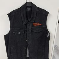 Gilet di jeans,Harley Davidson.