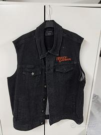 Gilet di jeans,Harley Davidson.