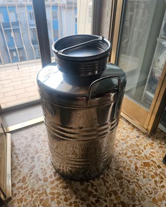 fusti acciaio inox 50 l