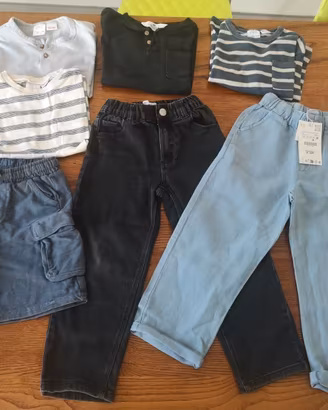 Stock abbigliamento Zara bambino 5 anni