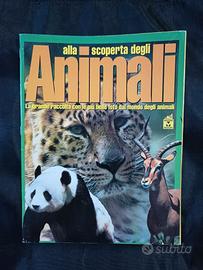 Album figurine Vintage scoperta degli animali 1998