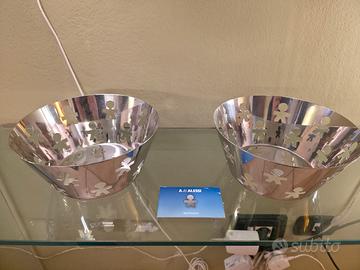 2 cestini fruttiera Alessi King Kong