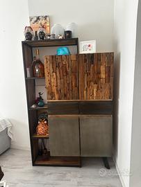 Mobile legno e ferro