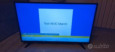 TV 40 pollici Akai con Dt2 e Sat2 integrato con te