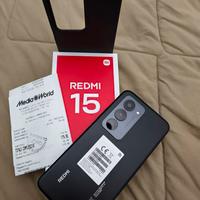 REDMI 15 BLACK Pari al Nuovo 