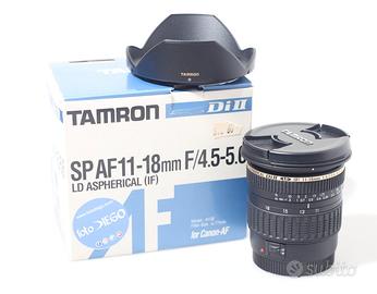 OBIETTIVO TAMRON AF 11-18 MM F/4-5.6 ASPH. CANON.