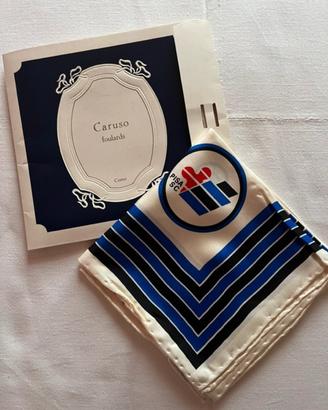 Foulard vintage 100% seta pura - Caruso