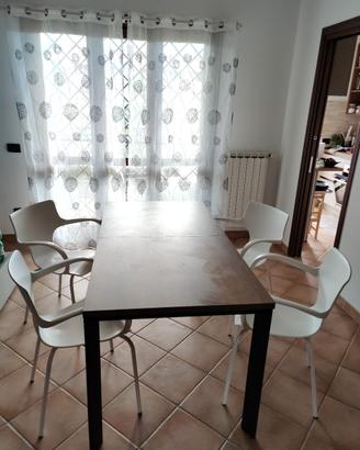Quattro sedie Conforama Naomi Bianco