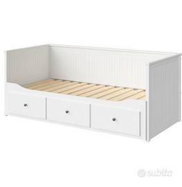 Hemnes ikea letto con 3 cassetti