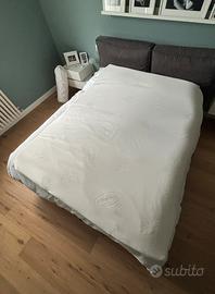 Topper letto matrimoniale in memory foam