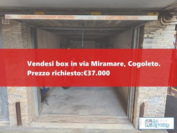 Box in via Miramare, Cogoleto