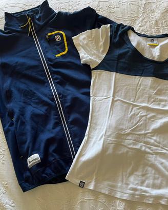 Maglietta marca Husqvarna misura S donna