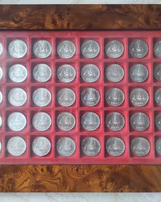 Lotto 40 Monete 500 Lire Argento Caravelle