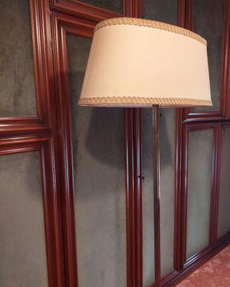 Lampada a piantana ottone brunito