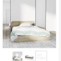 Letto contenitore Garnero 140x190