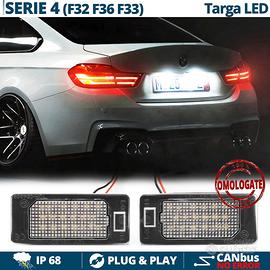 Luci TARGA LED per Bmw SERIE 4 F33 F32 F36 CANbus