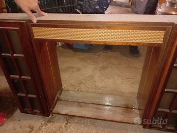 Mobile Da Bagno In Legno 100x83x14