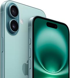 Iphone 16 verde acqua