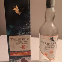 Bottiglia (vuota) di Talisker single malt whisky