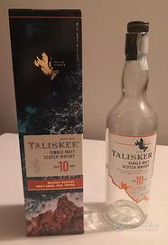 Bottiglia (vuota) di Talisker single malt whisky