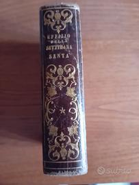 Libro antico-Uffizio della Settimana Santa 1867