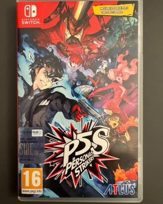 PERSONA 5 STRIKERS PS5 NINTENDO SWITCH come nuovo