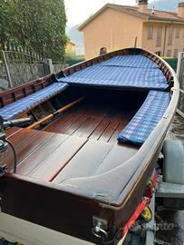 Barca in legno cantieri nautici archetti montisola