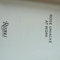 Rose uniacke at work