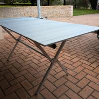 Tavolo da campeggio pieghevole in alluminio nova