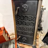 Stufa a legna vintage