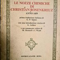 LE NOZZE CHIMICHE DI CHRISTIAN ROSENKREUZ 