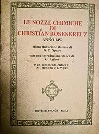 LE NOZZE CHIMICHE DI CHRISTIAN ROSENKREUZ 