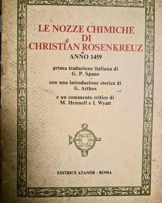 LE NOZZE CHIMICHE DI CHRISTIAN ROSENKREUZ 