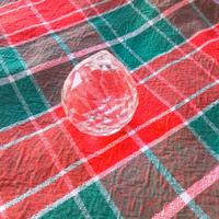 palla di cristallo terminale per lampadario 
