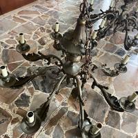 Due candelabri a lampadina d’epoca