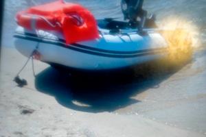 gommone con motore