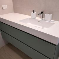 top bianco bagno