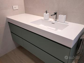 top bianco bagno