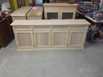 Credenza a 4 Ante Nuova Grezza