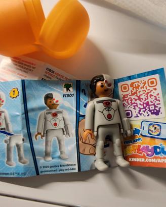 Cyborg DC Playmobil Kinder Sorpresa VC300